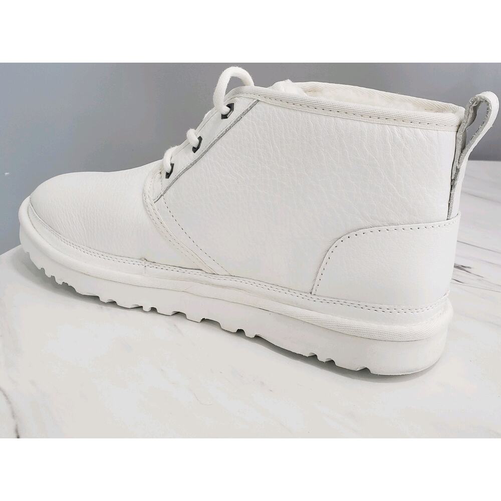 New Without Box Ugg Neumel Boot Solid White Chukk… - image 4